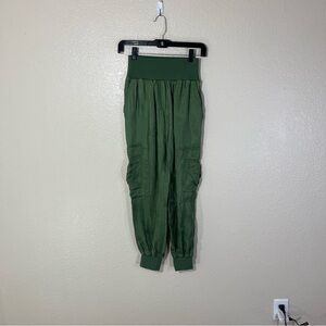 Cinq à Sept Green Track Pants